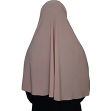Erasra Class Tek Parca Pratik Büyük Hazır Esarp Hijap Pudra Renk Namaz Örtüsü