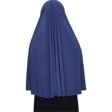 Erasra Class Tek Parca Pratik Büyük Hazır Esarp Hijap Indigo Renk Namaz Örtüsü