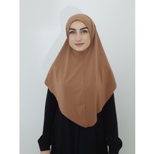 Erasra Class Namaz Örtüsü Khimar, Hazır Büyük Esarp, Malezya Modeli, Hijap ,hac Umre Icin  Sandy Kumas Camel