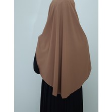 Erasra Class Namaz Örtüsü Khimar, Hazır Büyük Esarp, Malezya Modeli, Hijap ,hac Umre Icin  Sandy Kumas Camel