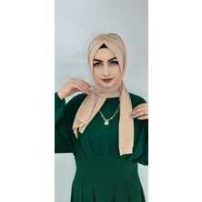 Erasra Class Büzgülü Hazır Şal Ten Renk