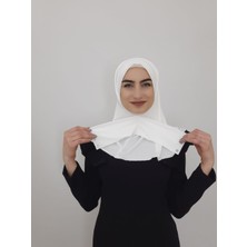 Erasra Class  Cıtcıtlı Hazır Eşarp Şal Hijap Ekru Renk