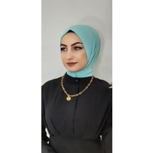 Erasra Class Cıtcıtlı Hazır Eşarp Şal Hijap Su Yeşili Renk