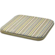 IKEA Akdeniz Staggstarr Bej-Yeşil 36X36X2.5 cm Sandalye Minderi