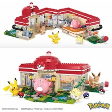 Mattel HNT93 Mega Pokémon™ Pokémon Dinlenme Tesisi 648 Parça +8 Yaş