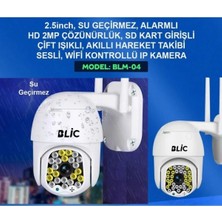 Filli Kutum Wifi Kontrollü 2 Mp Hd Çözünürlük Çift Ledli Hareket Takipli Ip Kamera