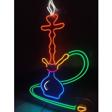 Dekoraven Nargile Neon LED Tabela Dekoratif AYDINLATMA(50X35CM)