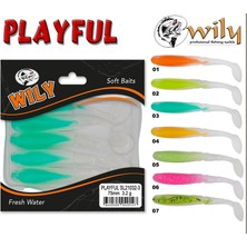 Wily Playful Silikon Yem 7.5 cm 3.2 gr 5’li Pk Renk:2