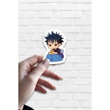 Anime Marketi Jujutsu Kaisen Cartoon Sticker Seti - Ajanda - Laptop - Telefon Sticker Seti (13 Adet)