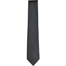 1001 Kravat Çizgili Ince Kravat