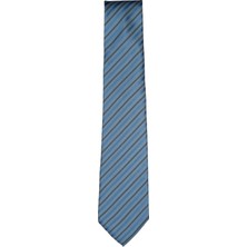 1001 Kravat Çizgili Klasik Kravat