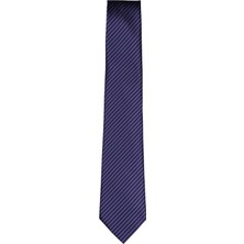 1001 Kravat Çizgili Ince Kravat
