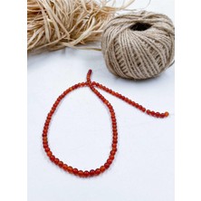 Nelleovana Akik Küre Kesim 4 mm Doğal Taş Dizi