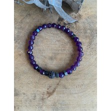 Nelleovana Ametist Bileklik