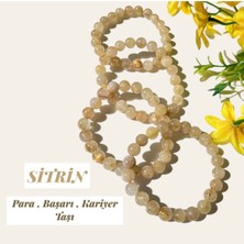 Nelleovana Bolluk Bereket Başarı Kariyer Taşı Sitrin Bileklik