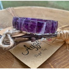 Nelleovana Kesim Ametist Bileklik