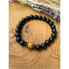 Nelleovana Kaplangözü ve Oniks Bileklik