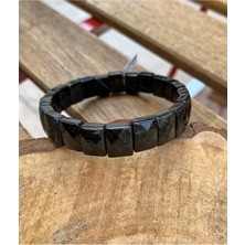 Nelleovana Kesim Siyah Turmalin Bileklik