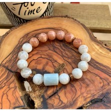 Nelleovana Güneş Taşı ve Aytaşı Bileklik