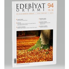 Edebiyat Ortamı 94. Sayı Eylül-Ekim 2023 - Kitap Hediyeli