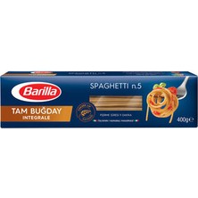 Barilla Tam Buğday Spagetti (Entegre Spagetti) Makarna No.5 400 gr  (  12  Adet  )
