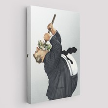 Harita Sepeti Günümüz Patronları, Sermaye Sahipleri Dekoratif Duvar TABLOSU-6109