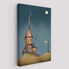 Harita Sepeti Güzel Ev Dekoratif Duvar Tablosu -6186