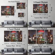 Harita Sepeti Cassius Marcellus Coolidge - Poker Oynayan Köpekler Eseri Kanvas TABLO-5170