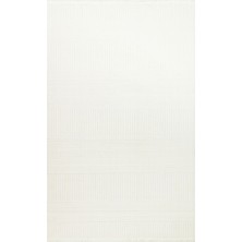 Eko Halı Oslo Osl 01 Whıte Yumuşak Dokulu Hasır Dokuma Tarz Modern ve Şık Makine Dokuması Halı