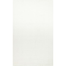 Eko Halı Oslo Osl 03 Whıte Yumuşak Dokulu Hasır Dokuma Tarz Modern ve Şık Makine Dokuması Halı