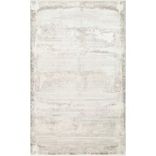 Eko Halı Palmıra Plm 02 Cream Grey Yumuşak Dokulu Yüksek Kaliteli Sık Dokuma Modern Makine Dokuması Halı