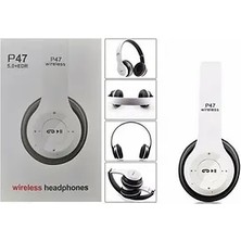 Wolves P47 Bluetooth Kulaklık Wireless Beyaz