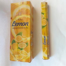 Limon Kokulu 20 Adet Çubuk Tütsü - Tütsü - Lemon Tütsü - Aromalı Tütsü - Tütsü Çubuğu