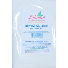 Lokmanavm Beyaz Kil Öğütülmüş Doğal Saf Naturel 250 gr