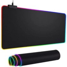 Sarftech Rgb Mouse Pad LED Işıklı Speed Yüzey Siyah Renk Gaming Mouse Pad 90X40CM