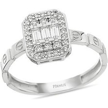 Pirnus Diamond - Yüzük - 14 Ayar Altın - Gramı : 2.06