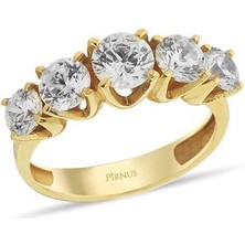Pirnus Diamond - Yüzük - 14 Ayar Altın - Gramı : 4.32