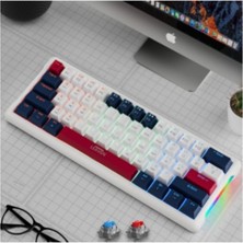 Sarftech K610 Rgb Red Switch 61 Tuş Mini Gaming Oyuncu Kablolu Klavye Red Switch