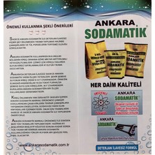 Ankara Sodamatik Kireç Önleyici ve Beyazlatıcı 500Gr x 2Adet Tüller Beyazlar Renkliler