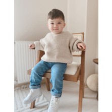 Eyc Baby Taş Bebek / Çocuk Oversize Triko Kazak Unisex