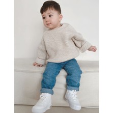 Eyc Baby Taş Bebek / Çocuk Oversize Triko Kazak Unisex