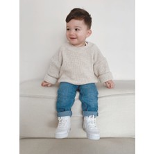 Eyc Baby Taş Bebek / Çocuk Oversize Triko Kazak Unisex