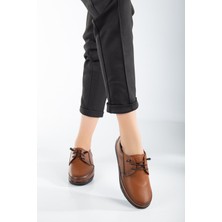 The Dortex Shoes   GKT011 Içi ve Dışı  Deri Topuk Jelli Ortopedik Günlük Anne Ayakkabısı