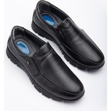 The Dortex Shoes    COMF01  Erkek  Deri Topuk Jelli Yumuşak Ortopedik Günlük Baba Ayakkabısı