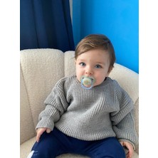 Eyc Baby Oversize Bebek/ Çocuk Triko Kazak Unısex