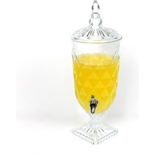 Tamu Cam Şerbetlik Lüks 5 Litre Kokteyl Limonata Meşrubat