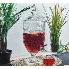 Tamu Cam Şerbetlik Lüks 5 Litre Kokteyl Limonata Meşrubat