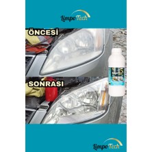 Limpotech Limpo Tech Yeni Nesil Buharlı Araba Far Temizleme Solüsyonu Far Parlatma Solüsyonu 250ML