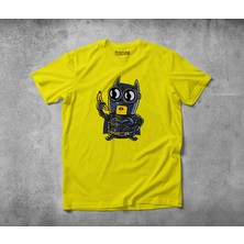 Freeyez Batminion  Pamuklu Penye T-Shirt