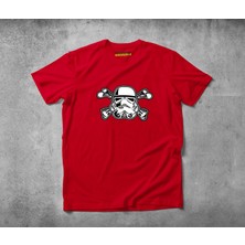Freeyez Storm Trooper Cross Bones  Pamuklu Penye T-Shirt
